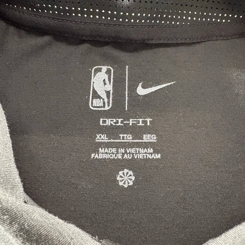 Chicago Bulls Mens Authentic Nike Dri-Fit Performance NBA Coaches Polo Shirt 2XL